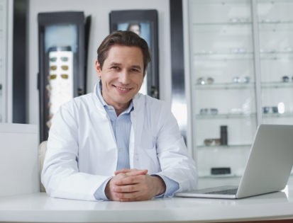 An eye doctor will review your results