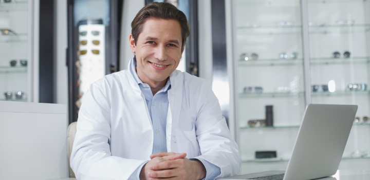An eye doctor will review your results