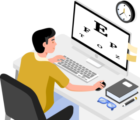 Online Vision Exam