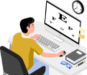 Online Vision Exam